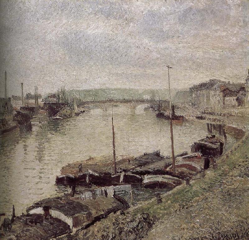 Camille Pissarro port china oil painting image